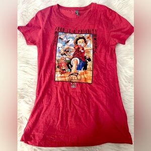 NWOT Small One Piece “Food is Priority” Short Sleeve Tee